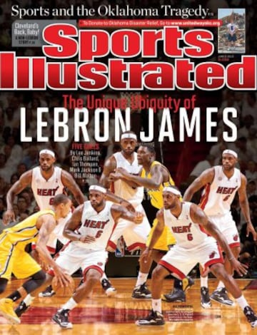 La historia de LeBron James a través de 26 portadas de Sports Illustrated