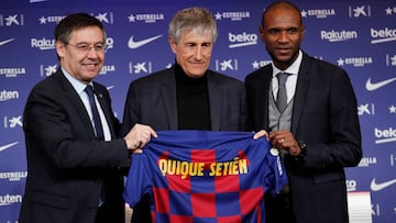 Presentación de Setién, en directo: nuevo entrenador del Barcelona