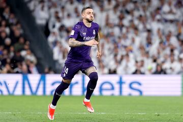 Joselu, in the victory against Athletic last Sunday.