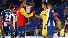 07/10/18 PARTIDO PRIMERA DIVISION 
 ESPANYOL  -  VILLARREAL 
 Borja Iglesias (7) RCD Espanyol
 Gerard Moreno (7) Villarreal CF