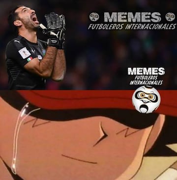 Los memes lamentan que Buffon e Italia se queden sin Mundial