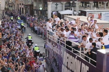 El blanquivioleta vuelve a ser el color de moda en Valladolid