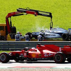 Vettel se alegra de haber hecho sólo un trompo en Austria