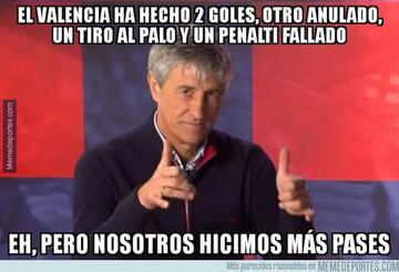 Los mejores memes de la jornada liguera