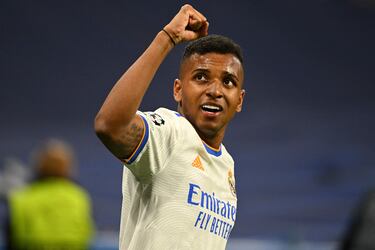 En las botas de Rodrygo