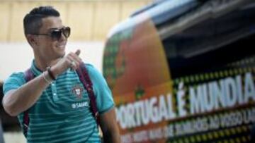 Locura con Cristiano en EEUU: aclamado por 800 aficionados