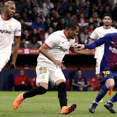 1x1 del Sevilla: Sólo Navas
lo intentó antes del caos total