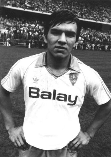 Rubén Sosa jugó 135 partidos y marcó 41 goles, entre ellos el que decidió la final de Copa del Rey de 1986, entre 1985 y 1988.