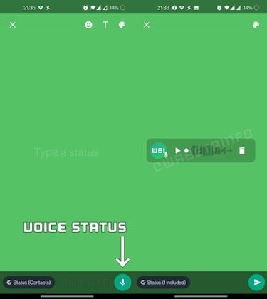 WhatsApp te permitirá crear estados de voz. ¿Cómo funcionará?