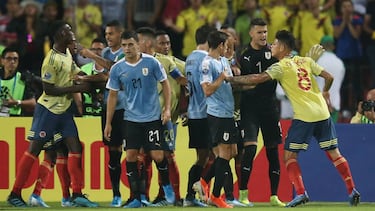 Colombia vs Uruguay en el Preolímpico 2020