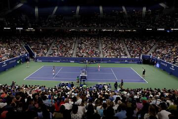 Las mejores imágenes del partido benéfico del US Open