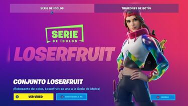 Skin Loserfruit en Fortnite: ya disponible, precio y contenidos