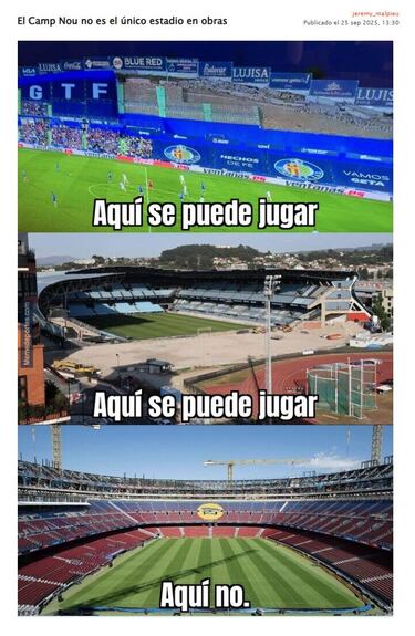 Los mejores memes de la jornada intersemanal