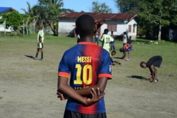 El fútbol como medio para salir de la pobreza infantil en Honduras