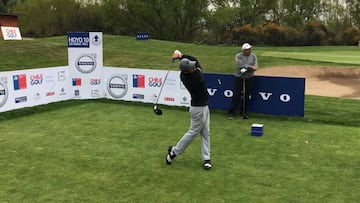 Felipe Aguilar no tuvo un buen d&iacute;a en el Abierto de Chile.