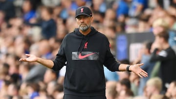 Jürgen Klopp habla de Luis Díaz y Mohamed Salah tras el empate ante Everton