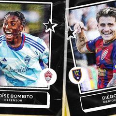 Diego Luna and Bombito join the MLS All Star in place of Chicho Arango and Robinson