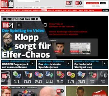 Las portadas de la prensa extranjera