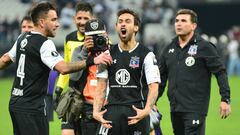 El eufórico festejo del Mago Valdivia tras la clasificación