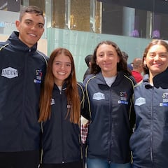 Delegación colombiana inicia viaje para el Mundial de Ruta