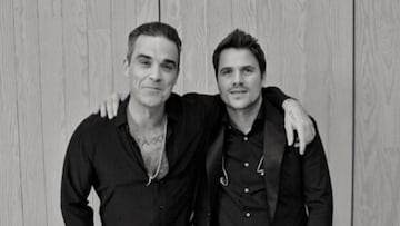 Dani Mart&iacute;n y Robbie WIlliams posan juntos en Instagram y dejan ver que habr&aacute; colaboraci&oacute;n para Navidad.