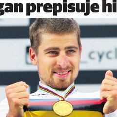 Los medios se rinden a Peter "Sagan III" y su tercer mundial