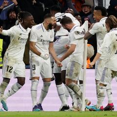 1x1 del Real Madrid en el derbi: villano Mendy; héroe Rodrygo