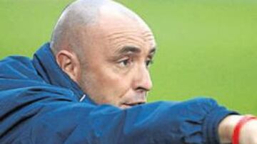 <b>CONCENTRADO. </b>Josu Uribe se ha fijado la meta de llegar cerca de los de arriba antes de los choques ante Murcia y Almería.