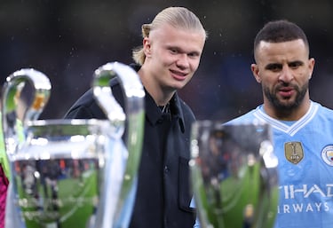 When will Erling Haaland return to action for Manchester City?