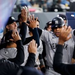 Who are the Yankees batting leaders in 2024? AVG, OBP, SLG, OPS, home runs and RBIs