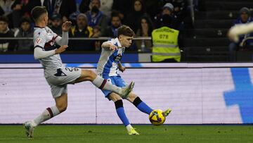 Diego Gómez debutó ante el Levante.