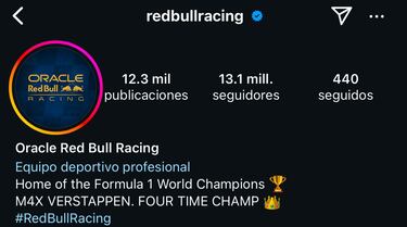 Redbull ya pierde sin Checo Pérez