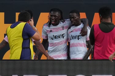 Jugada de puro deleite para la afición "yankee". Los dos estadounidenses de la Juventus, McKennie asistió y Weah marcó, fabricaron el 2-0 para la Vecchia Signora.