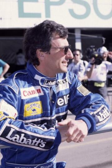El italiano Riccardo Patresse ganó el GP de México un 16 de junio de 1991. Traía un Williams FW14, motor Renault V10 de 3,493 cc.