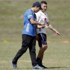 Dídier Moreno no viaja a Miami y Luis Carlos Arias está en duda