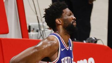 El pívot será evaluado día a día, pero los Sixers dependen mucho de que esté al 100% para alcanzar unas Finales a las que no llegan desde 2001.