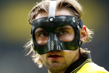 Marcel Schmelzer jugador del Borussia Dortmund en 2013.