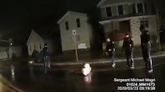 Más violencia policial en USA: Lo dejan desnudo y lo asfixian