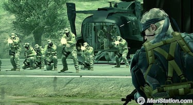 Konami presenta nuevas capturas de Metal Gear Solid 4