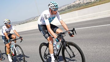 Froome: "Perdí la posición y no estuve bien colocado al final"