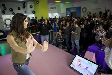 Pilar Rubio presenta Your Shape: Fitness Evolved en Casa Kinect