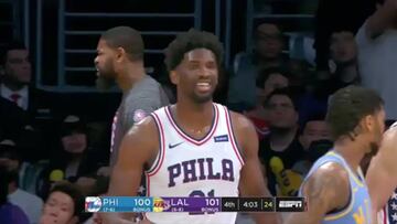 El recital de otro planeta de Embiid que ya es historia NBA