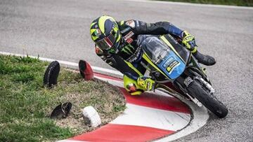 El italiano se prepara junto a los pilotos de la Academy.