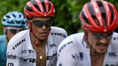 Contador: "Me caí dos veces, hay que ver lo que tengo"