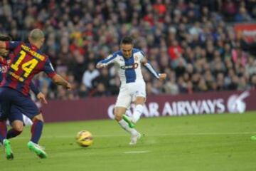 Gol de Sergio García. 0-1.