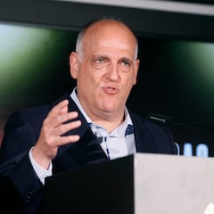 Javier Tebas: “Ojalá venga Mbappé”