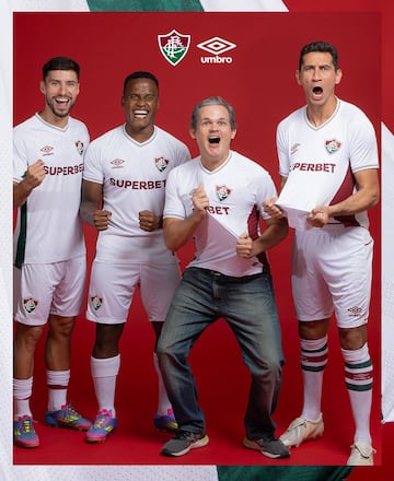 Nueva camiseta visitante de Fluminense