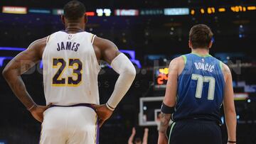 Doncic vs. LeBron: después de 245 partidos el esloveno vuela