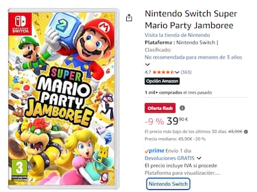 Prime Day 2025 de Amazon: rebajas brutales en videojuegos de PS4, PS5, Xbox y Switch que no puedes dejar pasar