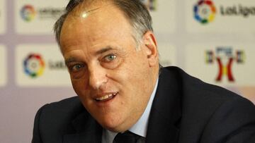 En Italia ya dan por hecho que Tebas se marchará a la Serie A